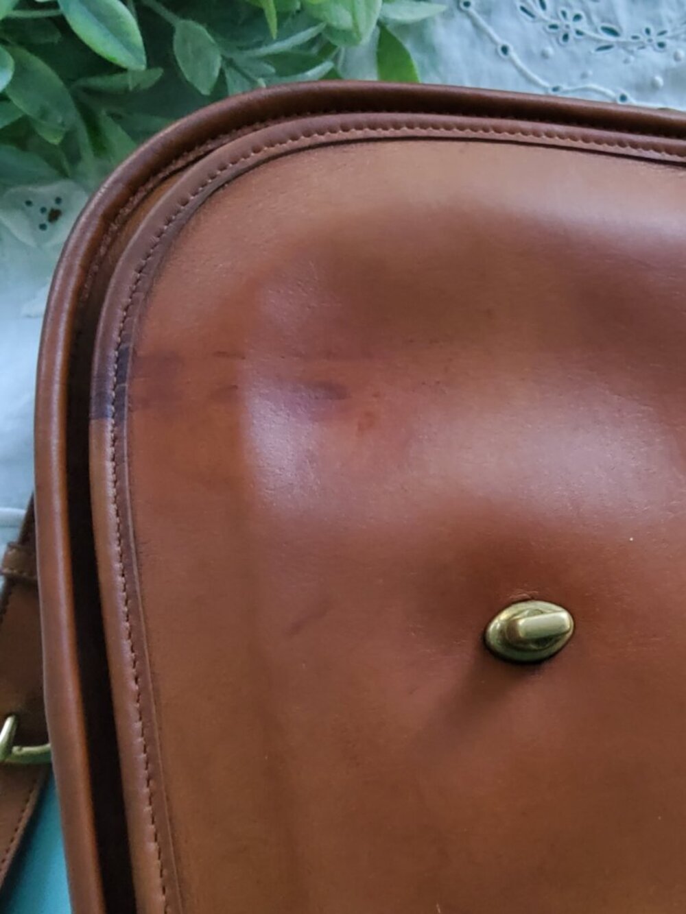 Vintage Coach Lenox Crossbody in British Tan 9918 - Picture 4 of 12